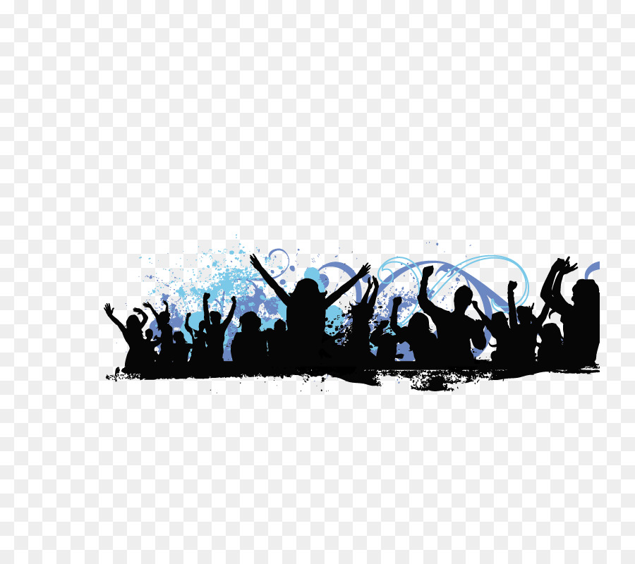Crowd Royalty-free Silhouette - butterfly png download - 800*800 - Free Transparent Crowd png Download.