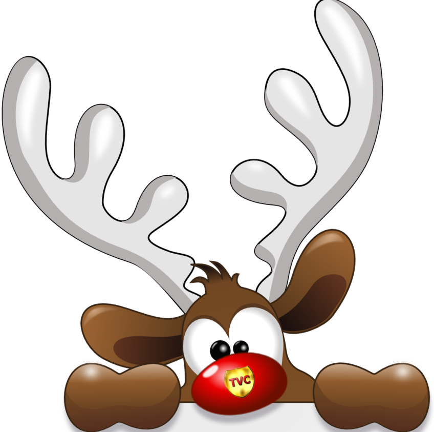 Featured image of post Red Nosed Reindeer Clipart Christmas rudolph reindeer carrying a gift 1210473 by cherie reve