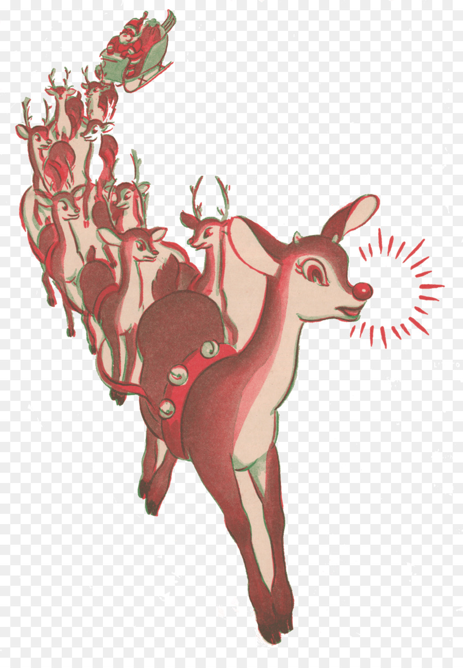 Rudolph the Red-Nosed Reindeer Rudolph the Red-Nosed Reindeer Santa Claus Christmas - Reindeer png download - 1000*1424 - Free Transparent Rudolph png Download.