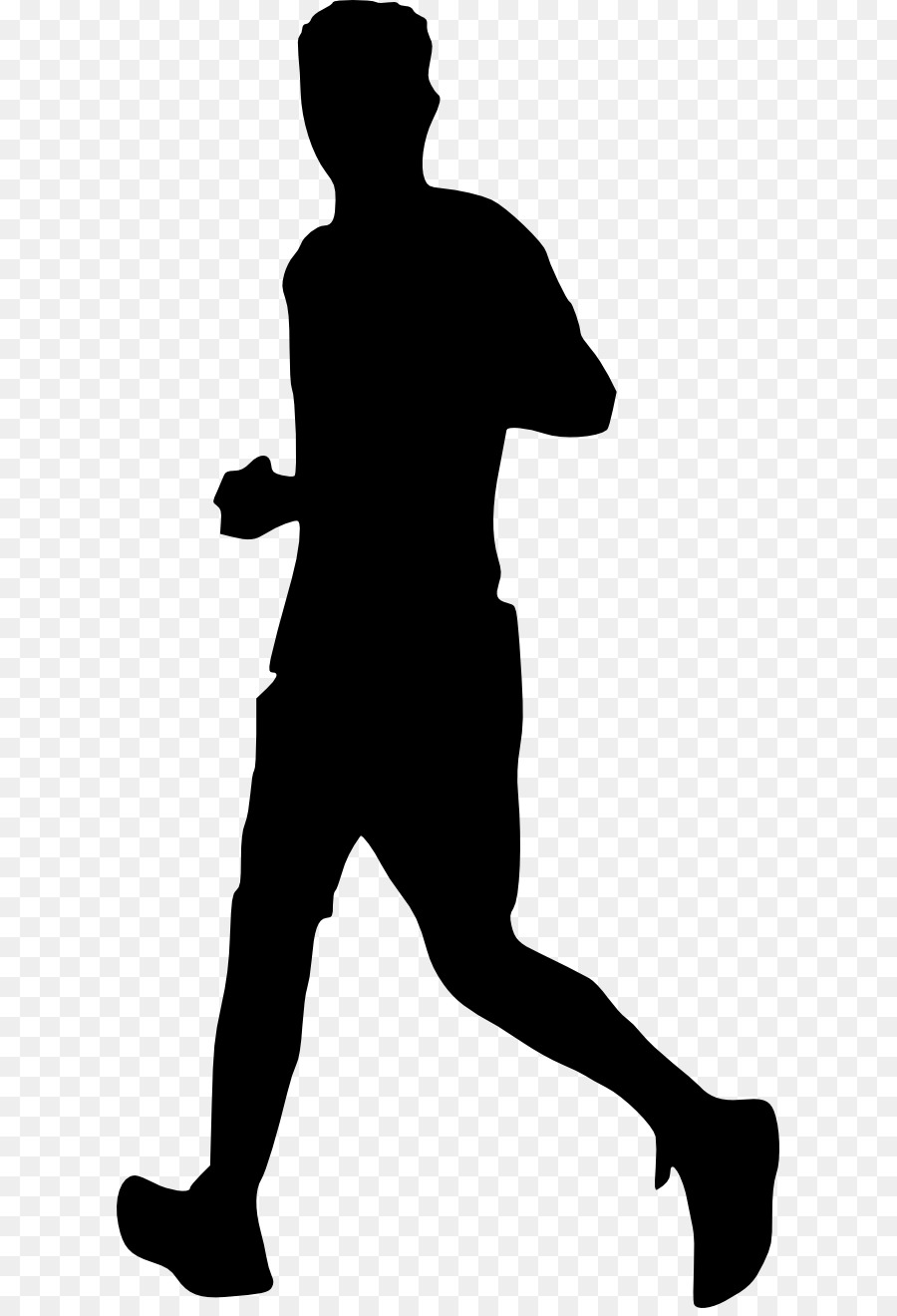 Silhouette Running Competition Clip art - running man png download - 665*1312 - Free Transparent Silhouette png Download.