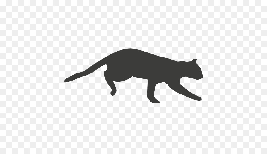 Cat Silhouette - runner png download - 512*512 - Free Transparent Cat png Download.