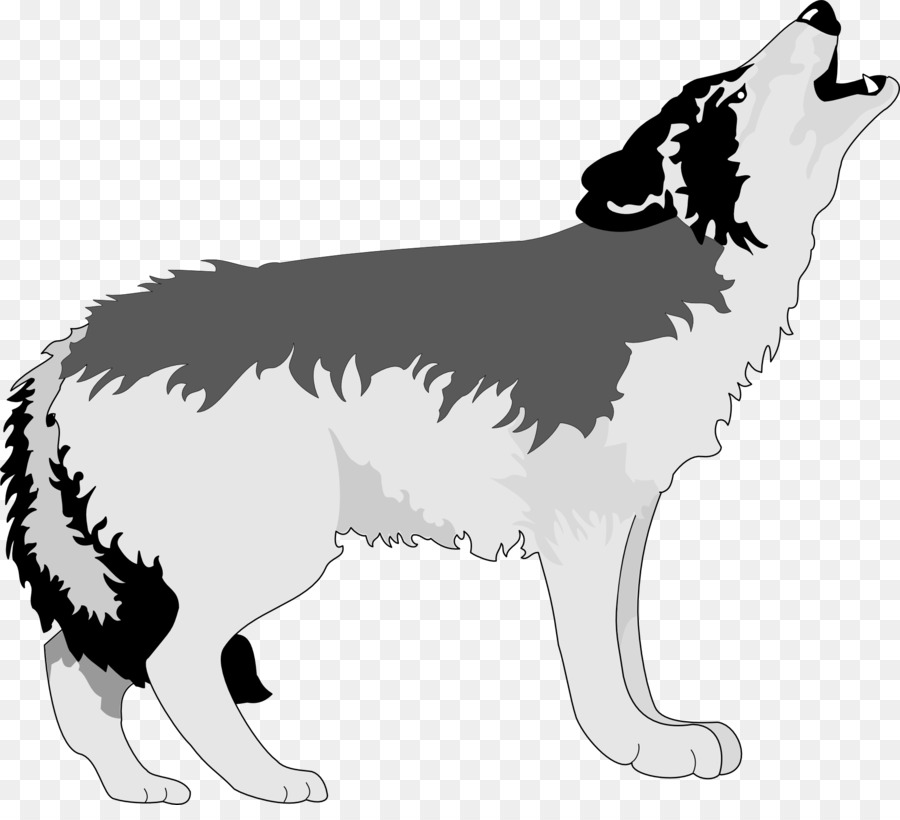 Gray wolf Aullido Drawing Clip art - wolf png download - 1920*1718 - Free Transparent Gray Wolf png Download.