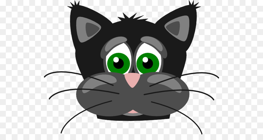 Cat Kitten Felidae Cartoon Clip art - Sad Animal Cliparts png download - 600*461 - Free Transparent  png Download.