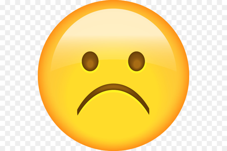 Sadness Smiley Emoji Emoticon Face - sad png download - 600*600 - Free Transparent Sadness png Download.