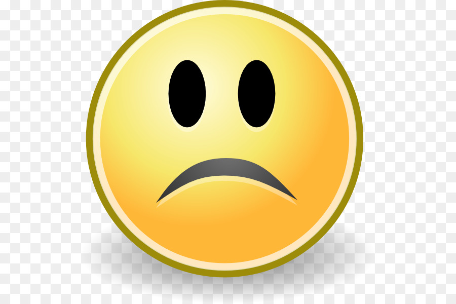 Sadness Smiley Face Clip art - Sad png download - 582*599 - Free Transparent Sadness png Download.