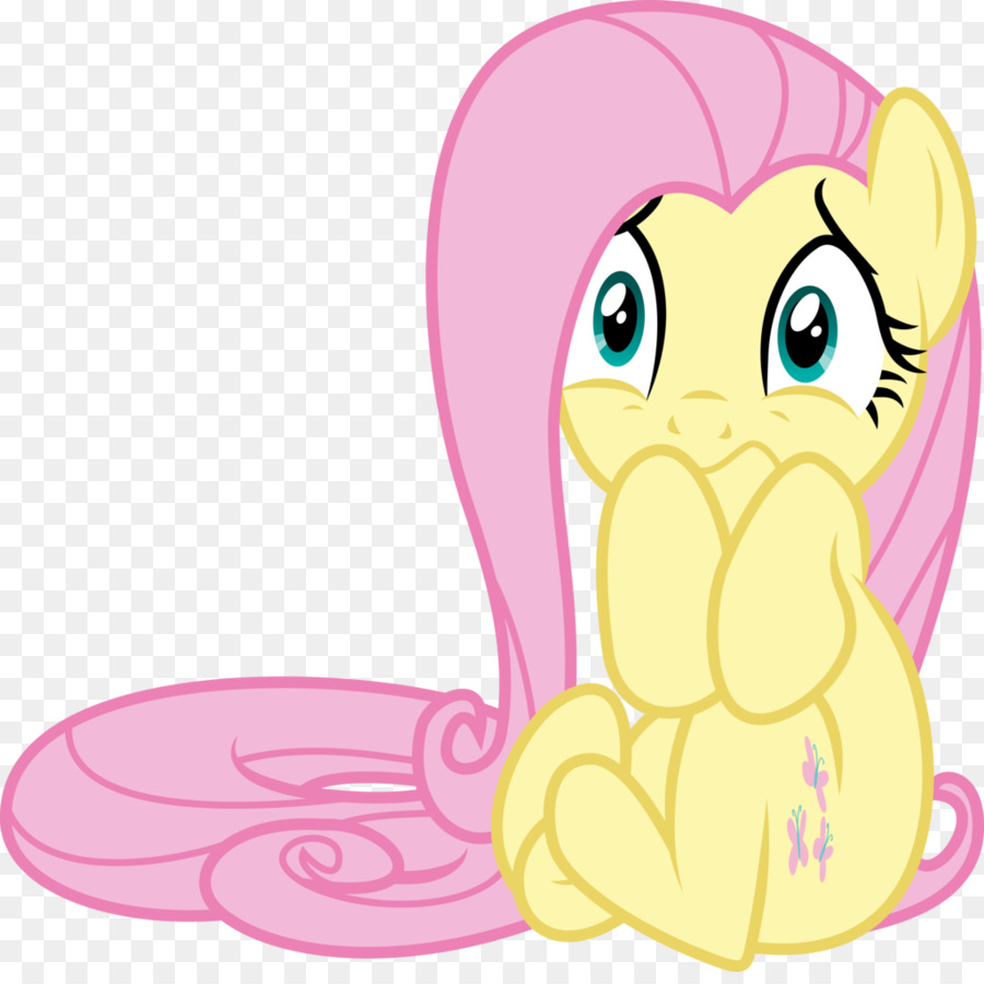 Fluttershy Rainbow Dash Pinkie Pie Pony Applejack - be scared png download - 1024*1012 - Free Transparent  png Download.