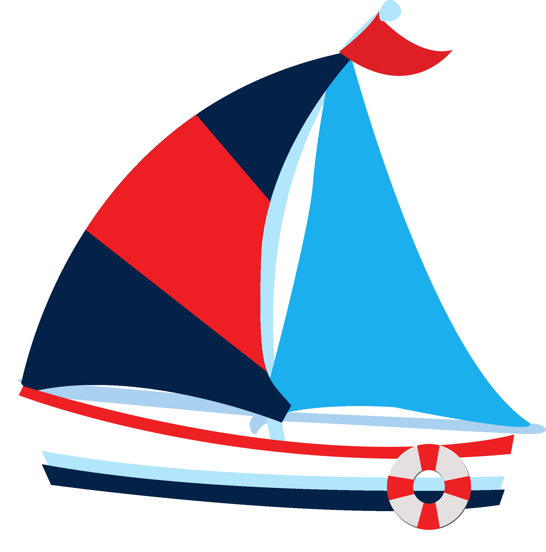 Sailboat Clip art - Sail PNG HD png download - 2177*2202 - Free