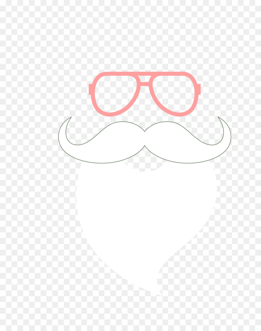 Glasses Nose Black and white Pattern - Santa Claus beard png download - 1661*2087 - Free Transparent Glasses png Download.
