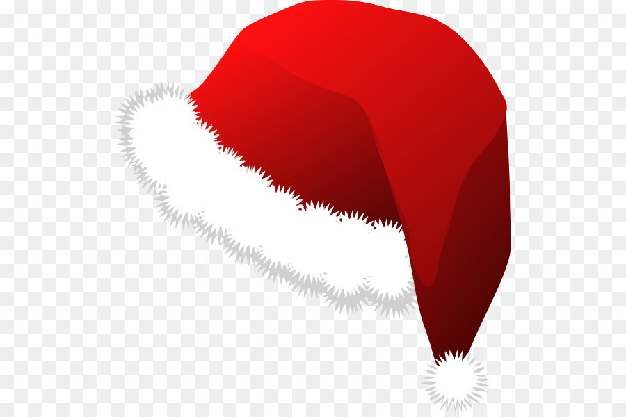 Santa Claus Hat Cap Clip art - Christmas Santa Claus red hat PNG image png download - 570*595 - Free Transparent Santa Claus png Download.