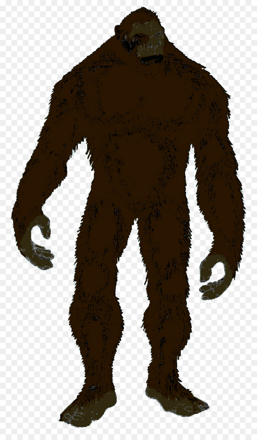 Bigfoot Silhouette Yeti Clip art - Sights png download - 947*1600 - Free Transparent Bigfoot png Download.