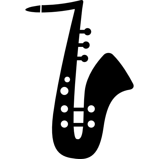 Saxophone Silhouette Musical Instruments - instrument vector png