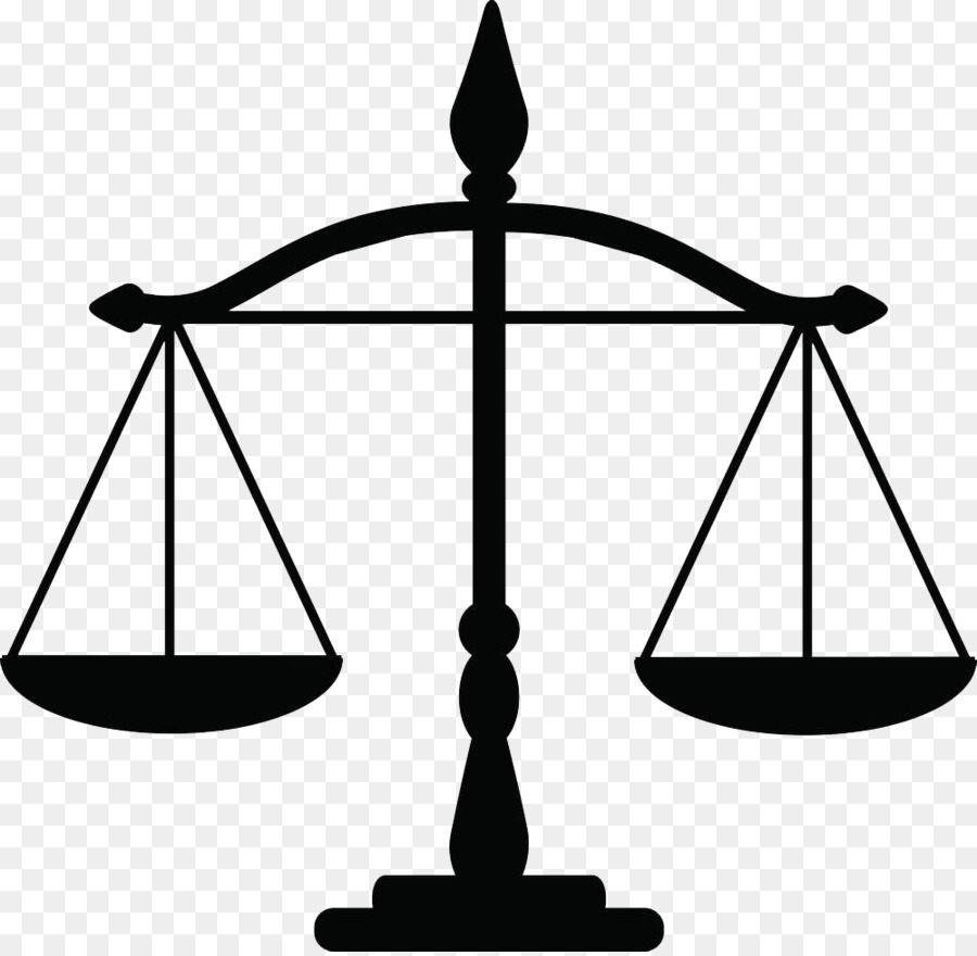 Justice Weighing scale Law Clip art - Black flat balance silhouette png download - 1000*973 - Free Transparent Justice png Download.