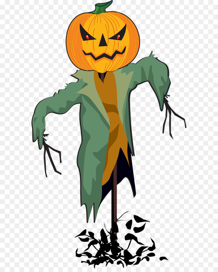 Scarecrow Halloween Clip art - Scarecrow Cliparts png download - 640*1106 - Free Transparent  Scarecrow png Download.