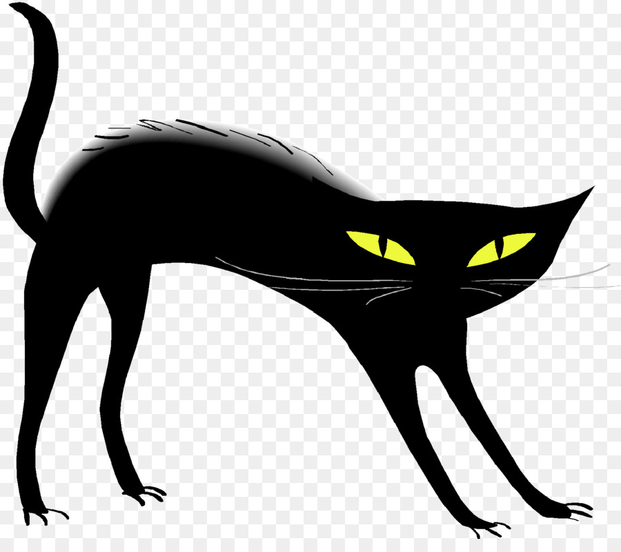 Black cat Clip art - Black Cat PNG Pic png download - 1700*1475 - Free Transparent Cat png Download.
