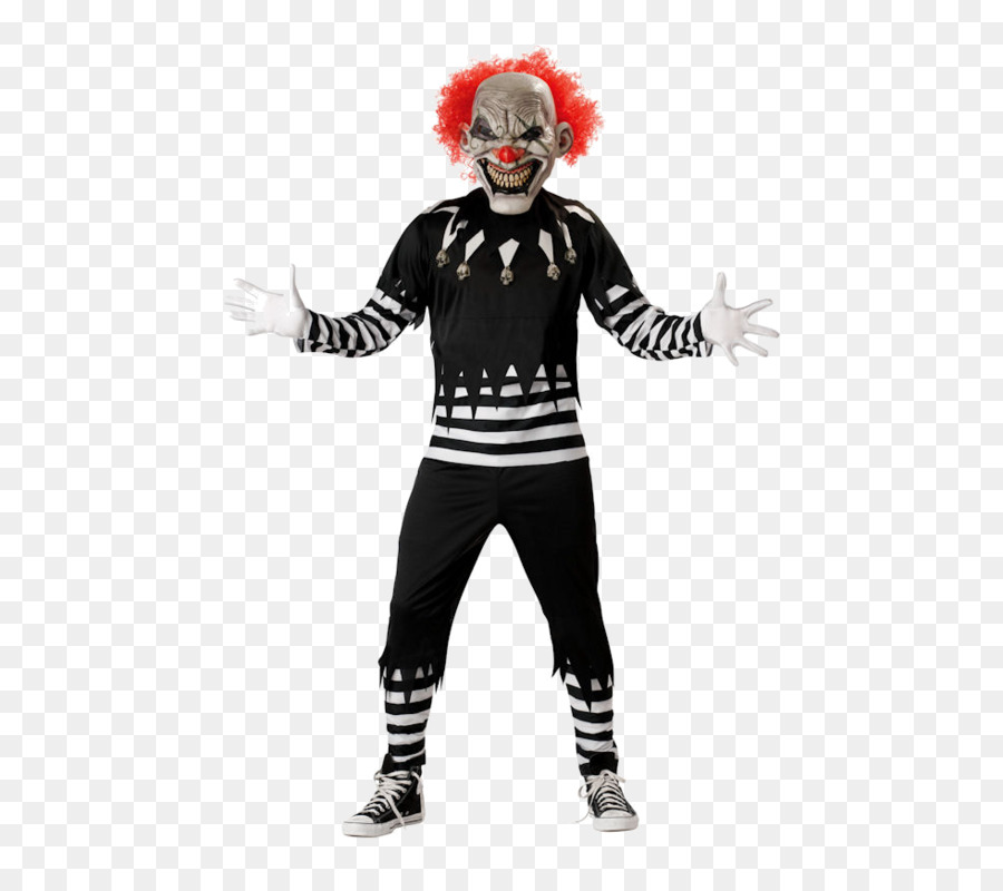 Evil clown Costume Mask Cosmetics - scary clown png download - 500*793 - Free Transparent Evil Clown png Download.