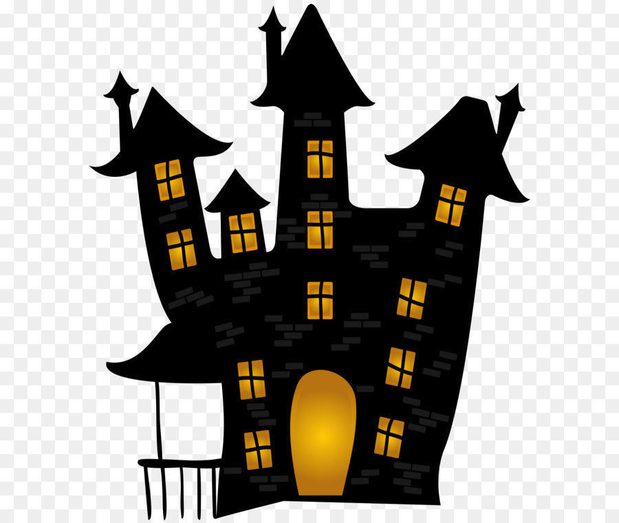 Halloween Ghost Clip art - Halloween Scary House PNG Clip Art Image png download - 6009*7000 - Free Transparent Halloween  png Download.