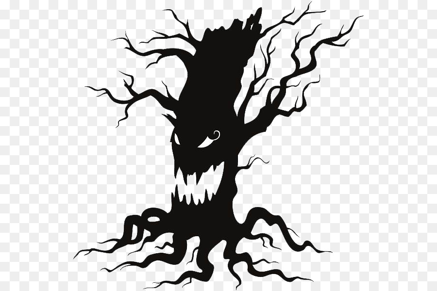The Halloween Tree Wall decal Clip art - Halloween Tree PNG File png download - 600*600 - Free Transparent Halloween Tree png Download.