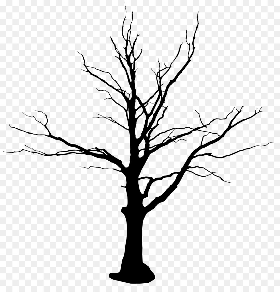 Drawing Tree Snag Branch Clip art - tree png download - 1992*2079 - Free Transparent Drawing png Download.