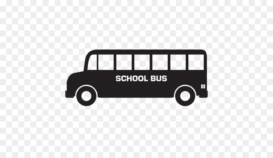 School bus Silhouette Clip art - vector school bus png download - 512*512 - Free Transparent Bus png Download.