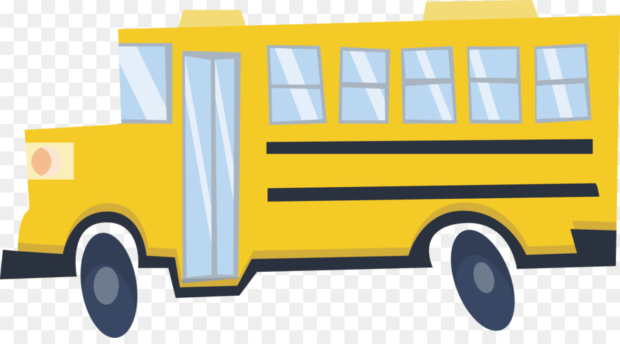 School bus Illustration - Yellow bus vector png download - 2305*1258 - Free Transparent School Bus png Download.
