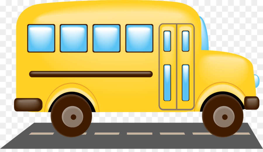 School bus School bus - School bus vector material png png download - 2605*1474 - Free Transparent Bus png Download.