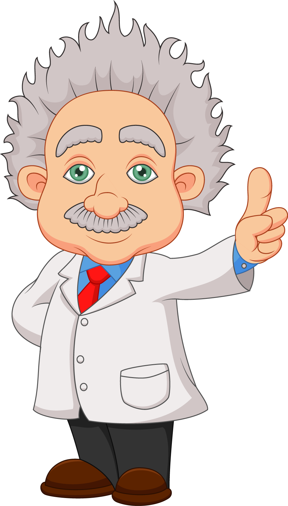Cartoon Scientist Stock Illustration Clip Art Scientists Elderly Png