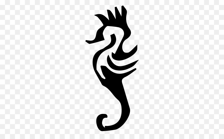 Seahorse Silhouette Character Line Clip art - seahorse png download - 550*550 - Free Transparent  Seahorse png Download.