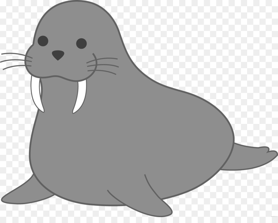 Walrus Earless seal Clip art Portable Network Graphics Free content - walrus png download - 5475*4263 - Free Transparent Walrus png Download.