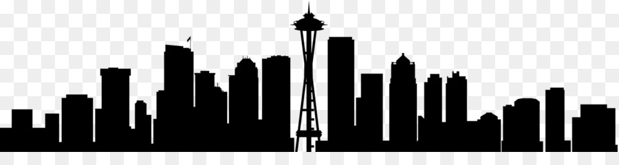 Seattle Wall decal Skyline Sticker - Seattle png download - 1988*489 - Free Transparent Seattle png Download.