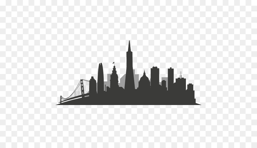 San Francisco Skyline Silhouette Graphic design - city silhouette png download - 512*512 - Free Transparent San Francisco png Download.
