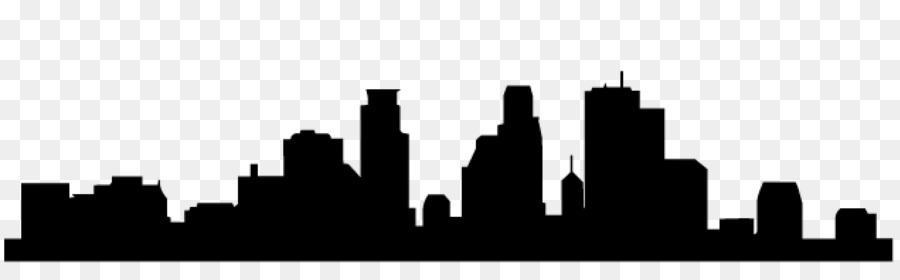 Minneapolis Skyline Silhouette - Scape Vector png download - 2536*748 - Free Transparent Minneapolis png Download.