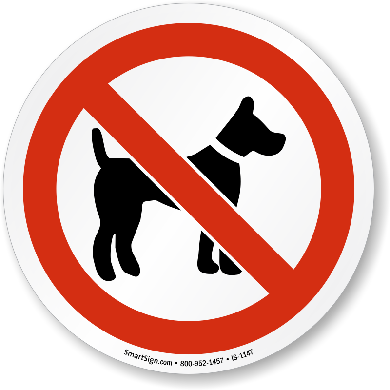 Dog Pet Service Animal Create Signs Cat Prohibited To Enter Png 