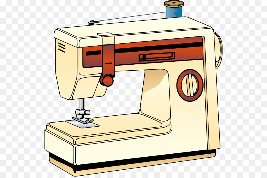 Sewing Machines Clip art - vector sewing machine png download - 600*596 - Free Transparent Sewing Machines png Download.