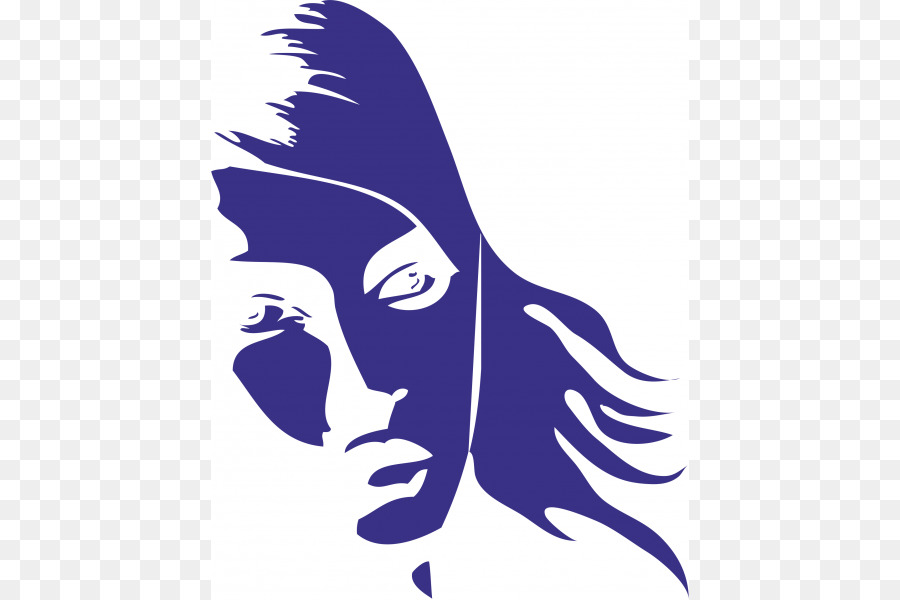 Sticker Woman Face Shadow Silhouette - woman png download - 600*600 - Free Transparent Sticker png Download.