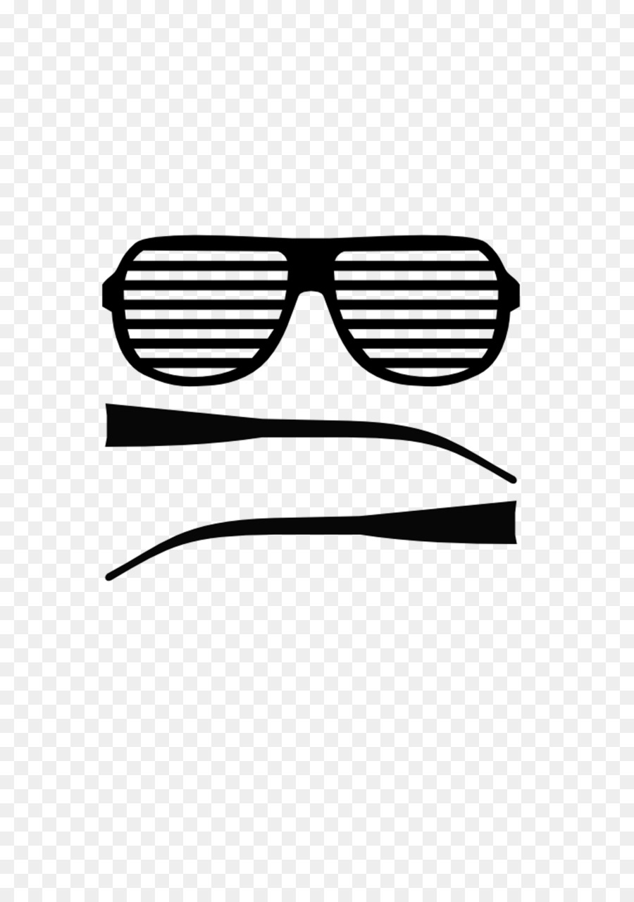 Shutter shades Aviator sunglasses - sunglasses vector png download - 1280*1810 - Free Transparent Shutter Shades png Download.