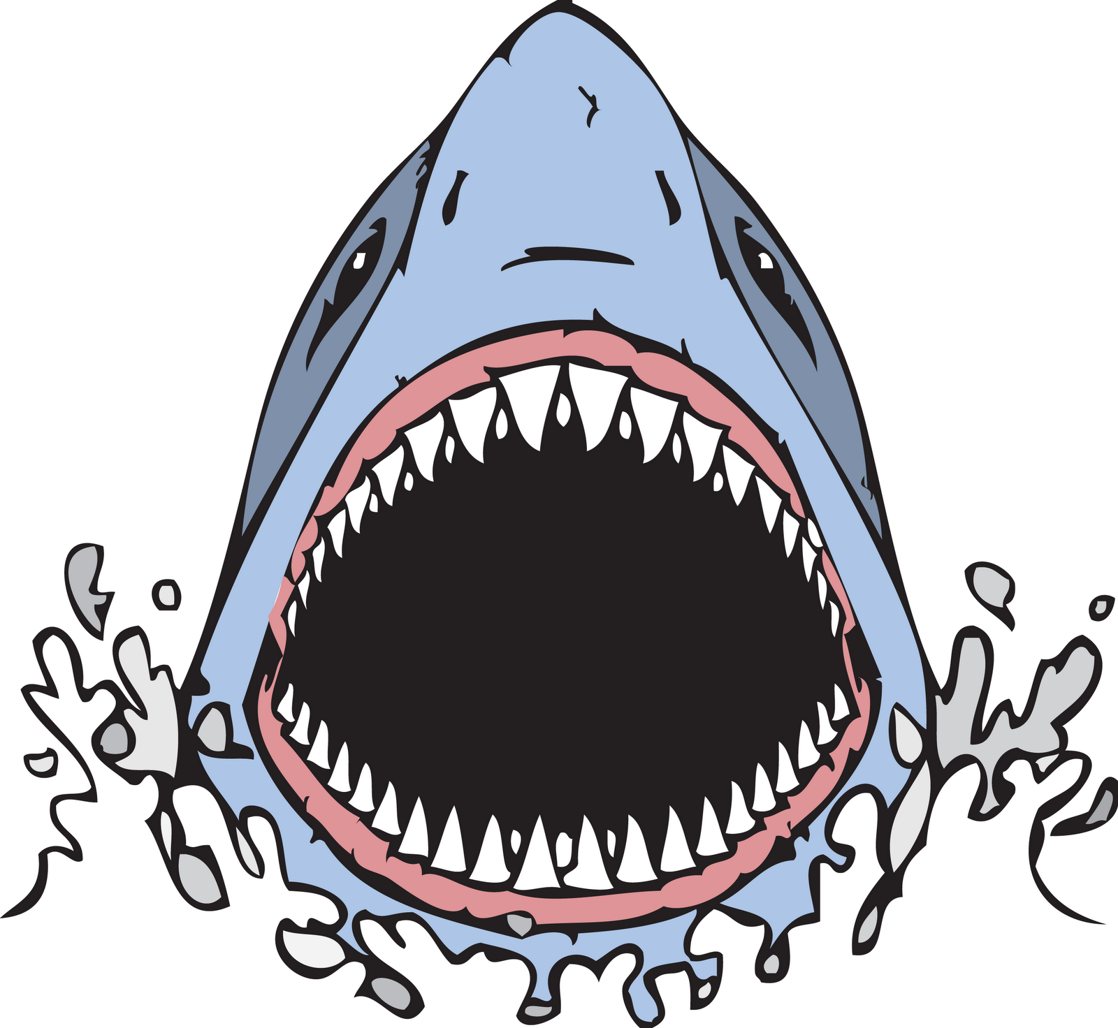 Megamouth shark Clip art - Cartoon Shark Cliparts png download - 1600*1472  - Free Transparent png Download. - Clip Art Library