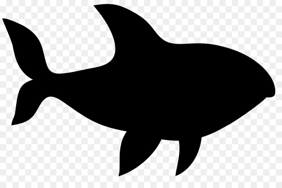 Shark Clip art Fauna Fin Silhouette -  png download - 1280*825 - Free Transparent Shark png Download.