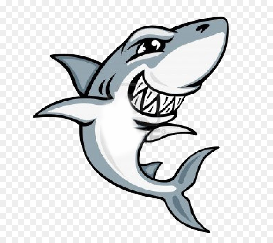 Shark T-shirt Royalty-free Illustration - Barracuda Clipart png download - 730*800 - Free Transparent Shark png Download.