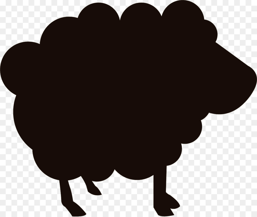 Sheep Clip art Computer Icons Meat Silhouette - sheep png download - 1244*1049 - Free Transparent Sheep png Download.