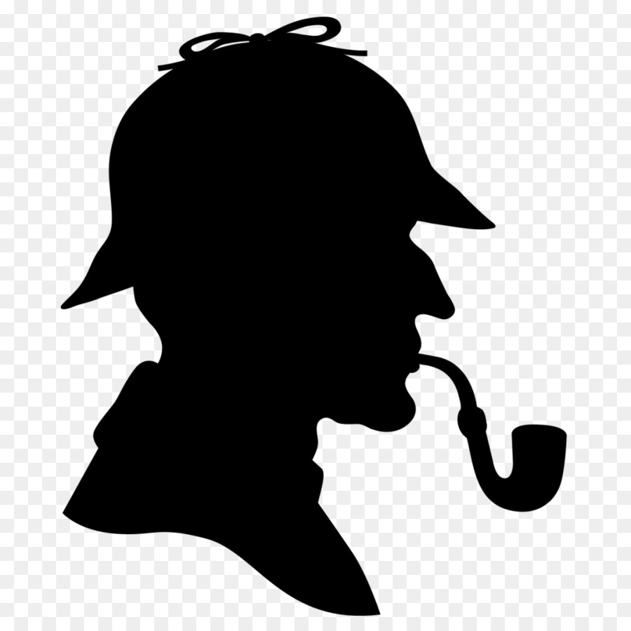 Sherlock Holmes Museum 221B Baker Street The Adventures of Sherlock Holmes - Silhouette png download - 1024*1024 - Free Transparent Sherlock Holmes png Download.