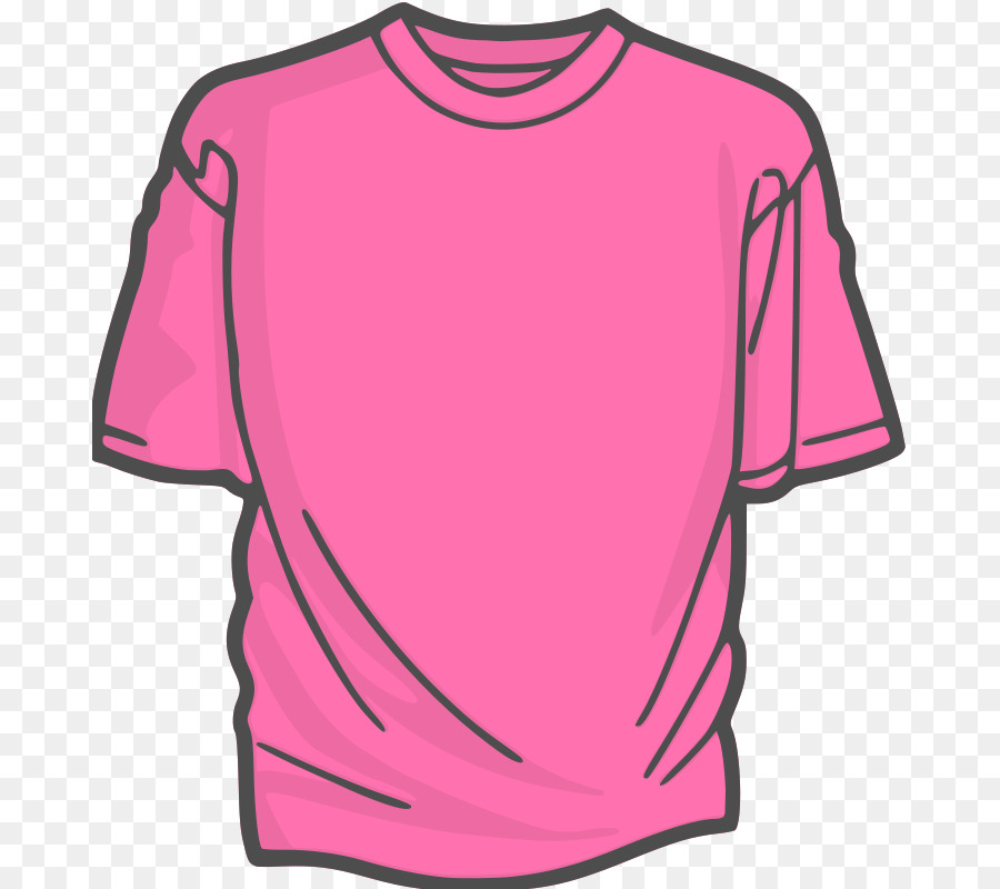 T-shirt Pink Clip art - Solid Cliparts png download - 734*800 - Free Transparent Tshirt png Download.