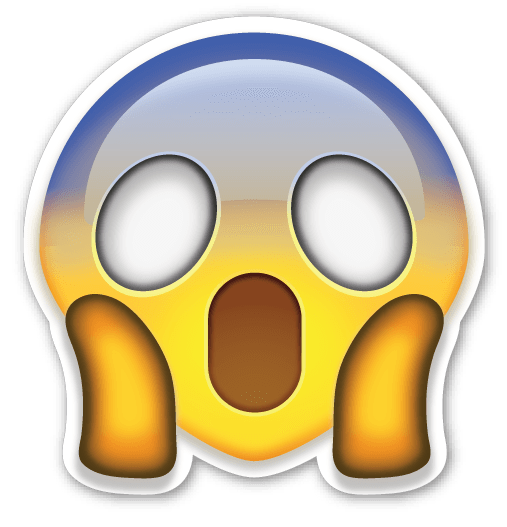 Emoji Icon A Shocked Expression Png Download 507527 Free