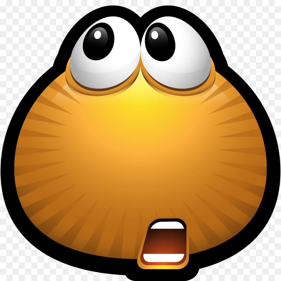 Emoticon Smiley Monster Icon - Shocked Happy Face png download - 1024*1024 - Free Transparent Emoticon png Download.