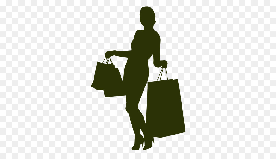 Silhouette Shopping Centre Bag - Silhouette png download - 512*512 - Free Transparent Silhouette png Download.