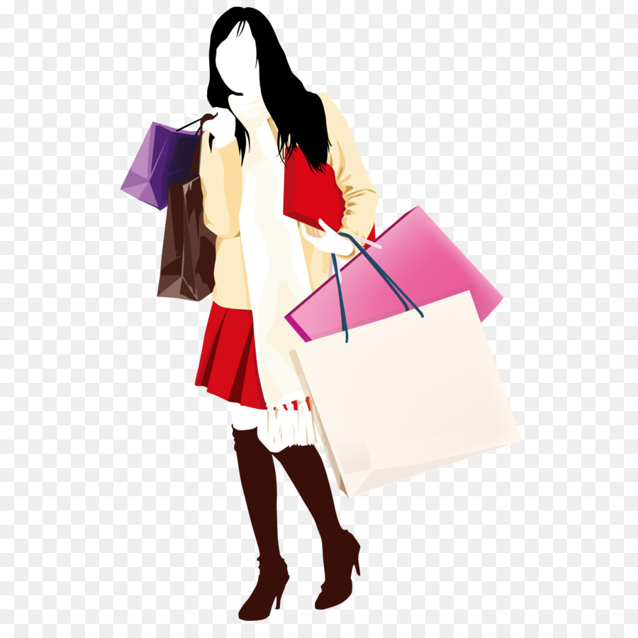 Shopping Handbag - Shopping woman png download - 1500*1500 - Free Transparent  png Download.