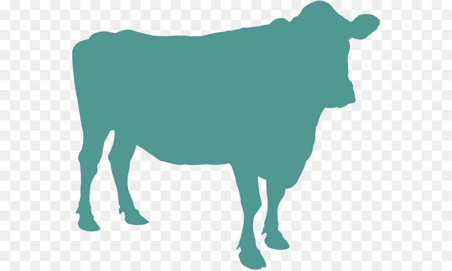 Angus cattle Beef cattle Livestock Clip art - animal silhouettes png download - 614*537 - Free Transparent Angus Cattle png Download.