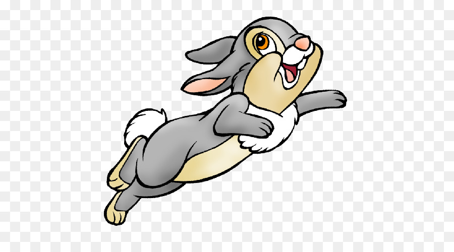 Thumper Easter Bunny Rabbit show jumping Clip art - bunny rabbit png download - 500*500 - Free Transparent Thumper png Download.