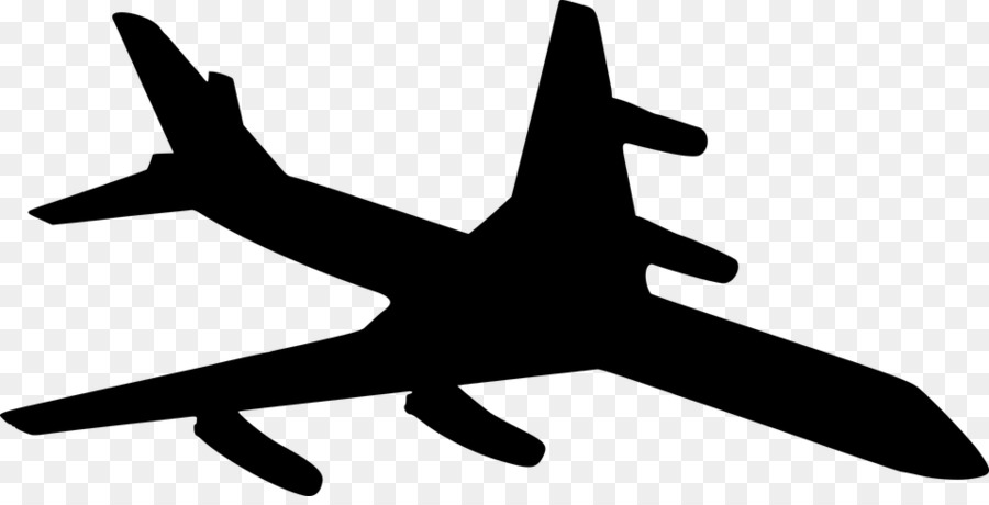 Airplane Silhouette Aircraft Clip art - airplane png download - 960*482 - Free Transparent Airplane png Download.