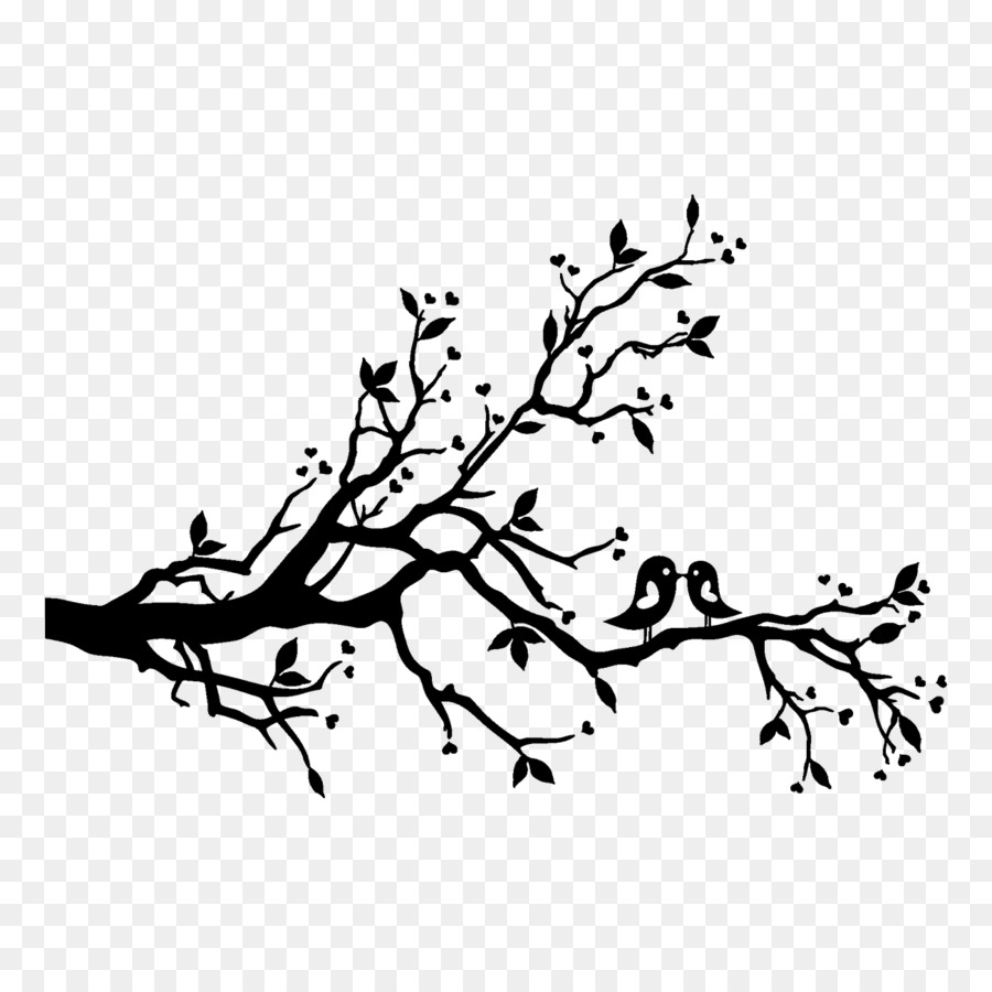 Lovebird Tree Branch Clip art - bird branches station png download - 1300*1300 - Free Transparent Lovebird png Download.