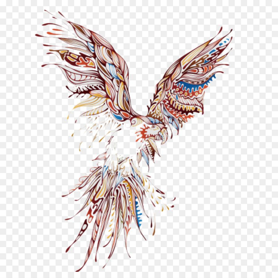 Tattoo Pattern - Flying Phoenix png download - 1004*982 - Free Transparent Tattoo png Download.